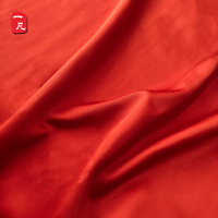 Tissu satiné mélangé extensible imitation acide acétique teint de 220 g pour robes et foulards pour femmes