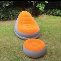 Canapé-lit gonflable pliable économique OEM, fauteuil de relaxation moderne pour la détente et le repos