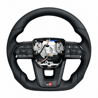 Volant en cuir Toyota Land Cruiser LC300 pour LC200 Prado LC250 Hilux Fortuner Volant personnalisé