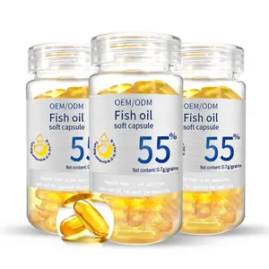 OEM Marque privée Omega 3 250 softgel 18/12 huile de poisson 1000mg