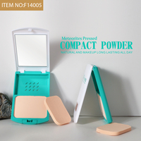 Poudre Compacte Matifiante et Contrôle du Sébum Menow F14005 OEM/ODM Marque Privée Étanche Fond de Teint Correcteur de Pores Usine