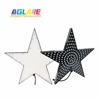 Aglare IP65 Décorations étanches Éclairage RVB Auto Star Panel Christmas LED Pixel Point Light for Theme Park