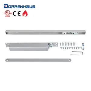 Dorrenaus UL Terdaftar D70A Penutup Pintu Aksi Cam Overhead Yang Dapat Disesuaikan untuk 100KG Pintu Kayu dan Logam