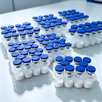 Tripeptide-1 de Cuivre à 99% de Pureté (GHK-Cu/AHK-Cu) CAS 49557-75-7, Poudre Lyophilisée de Peptide de Cuivre Bleu, Matière Première Cosmétique pour Soins de la Peau