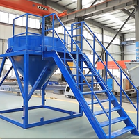 Automatische Zementbeutel-Entladestation mit Staubschutzdesign für Betonmischer und Zementsilo-Befüllung