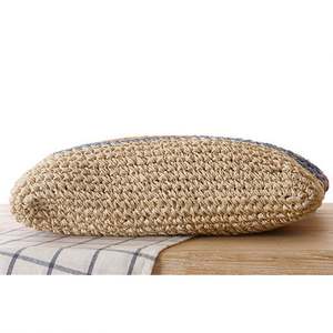 Bolso de Hombro de Mujer con Rayas Arcoíris, Bolso de Playa de Paja Tejida, Venta al Por Mayor - Product Image 3