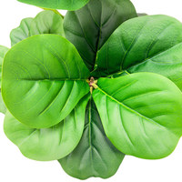 Plante artificielle Ficus Lyrata (Fiddle Leaf Fig) de 1,2 m, 1,5 m, 1,8 m pour la décoration de lieux de mariage, restaurants, studios, magasins, salles d'exposition et appartements
