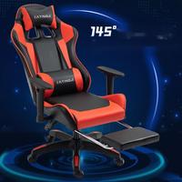Nouveau fauteuil de massage personnalisé à dossier haut gamer pu cuir PC chaise de jeu d'ordinateur chaise de jeu de course avec haut-parleurs