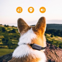Collar Electrónico Inteligente Oumi para Mascotas con GPS Antipérdida, Material de PC 4G, Modelo OPD01, Rastreador para Perros y Gatos