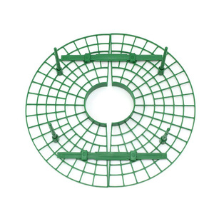 Soporte de Plástico Verde para Fresas, Tipo Disco Redondo, para Jardinería, Cultivo de Frutas y Paisajismo - Product Image 2