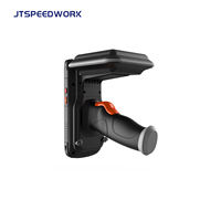 JTSPEEDWORK JT-973 Lector PDA Portátil UHF RFID de Largo Alcance con Android 10.0, 4G/WiFi, Negro/Naranja, para Inventario de Almacén