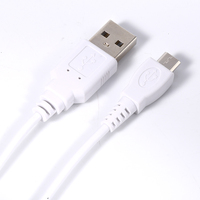 Câble de charge rapide micro-USB pour téléphone portable Android, PVC, cuivre pur, 1200 pièces par carton