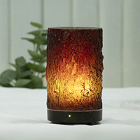 Nouveau Diffuseur d'Huiles Essentielles Créatif en Résine 100ml avec Lumière Ambiante, Humidificateur Ultrasonique Silencieux à Minuteur pour Usage Domestique