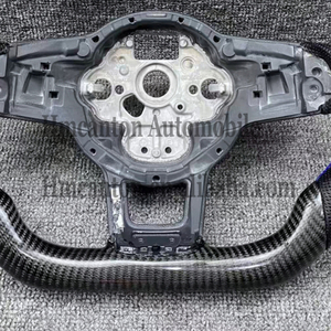 Volant de voiture en cuir carbone de qualité supérieure pour Volkswagen R-line Passat Golf Jetta Tiguan Polo <span class=keywords><strong>Bora</strong></span> Arteon 2010-2025 - Product Image 4