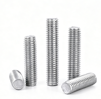 304 Stainless Steel Threaded Rod Full Thread Stud Bolt M3 M4 M5 M6 M8 M10 M12 M14 M16 for Industrial Fastening