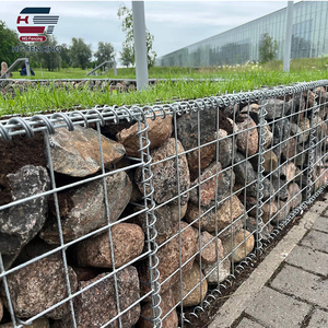 Gabbione saldato in rete zincata a foro quadrato per protezione fluviale e servizio di taglio - Offerta imperdibile - Product Image 3