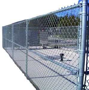 HOT SALE Hot-dipped galvanized 2.5 mm chain link fence