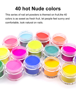 200가지 컬러 시퀸 샤이닝 글리터 네일 디핑 파우더 3 in 1 젤 폴리시 완벽 매치 - Product Image 5