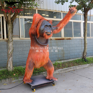 Animatronic-monos Lifesize de animales, modelo de monos para equipo del Zoo - Product Image 6