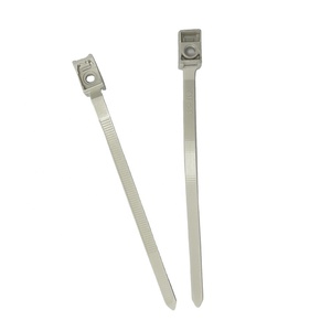 <span class=keywords><strong>Acheter</strong></span> en gros des attaches de câble de montage de selle gris en plastique SZS-165SMT GRIS BLANC NOIR - Product Image 1