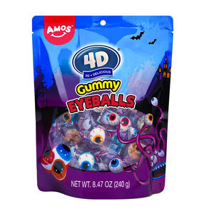 아모스 할로윈 4D 안구 구미 3D 과자 모양 구미 사탕 - Product Image 1