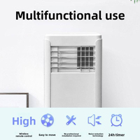 Climatiseur portable 12000 BTU, climatisation mobile, chauffage, déshumidificateur 3 en 1, unité écologique avec télécommande