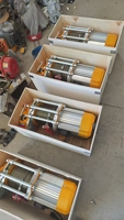Treuil électrique en aluminium avec télécommande, palan électrique à câble métallique 60m 1T