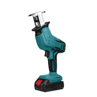 Scie sabre portative sans fil 21V avec moteur sans balais, compatible pour la découpe du bois et du métal