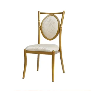 Cadeira de alumínio do banquete do quadro de ouro, fornecedor da china móveis da sala de estar YC-E51
