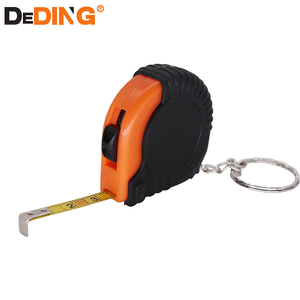 <span class=keywords><strong>Cinta</strong></span> métrica de acero al carbono de doble cara de 1m con llavero personalizado DeDing <span class=keywords><strong>para</strong></span> medir el cuerpo y cierre deslizante estable - Product Image 3
