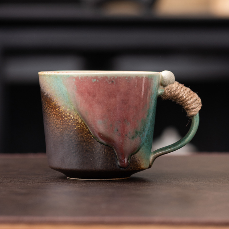 Attache corde poupée cup-glaze rouge