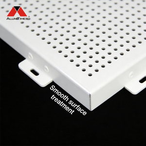 Panneau de façade perforé en alliage d'aluminium au design moderne personnalisé pour usage extérieur, murs-rideaux imperméables et ignifuges - Product Image 5