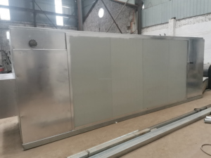 Séchoir à bande de maille végétale à travail continu shisha narguilé charbon de bois séchoir à bande continue à air chaud machine de séchage des arachides - Product Image 3