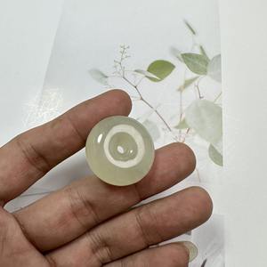 Pendentif Colliers 1 pcs/<span class=keywords><strong>lot</strong></span> <span class=keywords><strong>Bijoux</strong></span> Artisanat Naturel Xiuyu Vieux Jade Antique Poignée Exquise Boucle De Sécurité Collection - Product Image 6