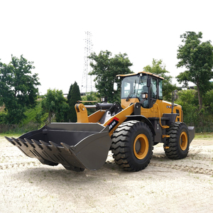Livraison gratuite Chargeuse sur pneus tout-terrain avec <span class=keywords><strong>pelle</strong></span> avant, capacité de charge nominale de <span class=keywords><strong>5</strong></span> <span class=keywords><strong>tonnes</strong></span> à <span class=keywords><strong>5</strong></span>,<span class=keywords><strong>5</strong></span> <span class=keywords><strong>tonnes</strong></span>, capacité de montée de 30 degrés - Product Image 2