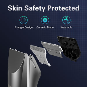 <span class=keywords><strong>Tondeuse</strong></span> à cheveux professionnelle rechargeable par USB <span class=keywords><strong>pour</strong></span> hommes <span class=keywords><strong>Tondeuse</strong></span> électrique sans fil la plus vendue avec base en céramique incluse - Product Image 5