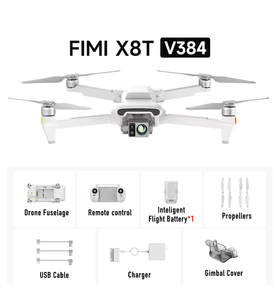 FIMI X8T V640 Dron profesional 4K GPS con imagen térmica de 3 ejes UAV Quadcopter 4K Cámara Control remoto FIMI X8T Drones - Product Image 2