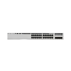 Commutateur d'entreprise 24 ports MGig PoE+ 2 25G Uplink Links C9200L-24PXG-2Y-E, 24 ports PoE+, 2 connexions Uplink 25G - Product Image 1