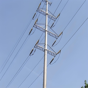 Pylône de distribution électrique basse tension <span class=keywords><strong>mini</strong></span> 5-10m, équipement de distribution d'énergie, matériau Q420B/Q355B/Q235B, durée de vie 50 ans - Product Image 5