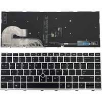 Clavier d'ordinateur portable pour HP Elitebook 840 G3 745 G3, clavier rétroéclairé, fabricant en gros, 836308-001 821177-001 840 G5 840 G4