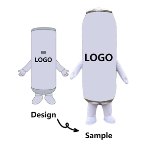 Costumes de mascotte de personnage de dessin animé pour bouteille de bière/boissons OEM, costumes de mascotte personnalisés avec logo pour adultes - Product Image 2
