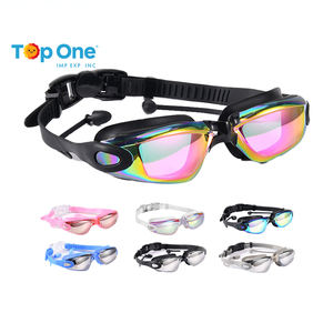 TopOne Atleta profesional Competición de carreras Gafas de natación Correa ajustable Gafas de natación antivaho - Product Image 1