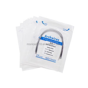 Tandheelkundige Producten Eivormig Vierkant Orthodontie Draaddraad Ss Draad Voor Beugels Tandheelkundige Roestvrijstalen Ronde Draad - Product Image 3