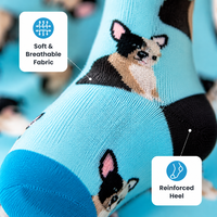 Nouvelles Chaussettes Fantaisie Tendance Personnalisées Coupe du Monde de Football en Coton Respirantes Écologiques à Cheville Montante Thème Football Jeunesse