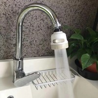 360 pivotant cuisine robinet d'eau filtre résistant aux éclaboussures pressurisé 3 caractéristiques pommeau de douche inverseur pour salle de bain robinet bec