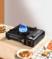 Portable extérieur hot pot barbecue cuisinière à gaz grill ménage Cartouche four cuisinière cassette poêle