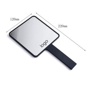 Hot Selling <b>Rectangle</b> Shape Black Color Portable Handheld Makeup <b>Mirror</b> - Product Image 3