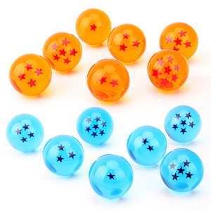 Llaveros de <span class=keywords><strong>Anime</strong></span> DBZ, Naranja y Azul, PVC, 1-7 Estrellas, Goku Dragon Ball, Colgante de Cristal, Regalo <span class=keywords><strong>para</strong></span> Fans - Product Image 5