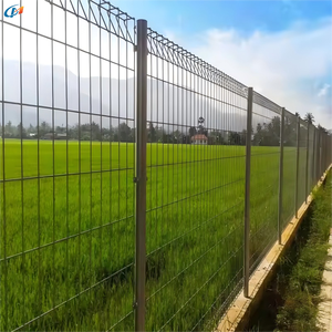 Anping BRC Roll Top Wire Fence Malla de acero de bajo carbono Diseño moderno Seguridad Valla impermeable para Garden Park Highway - Product Image 4