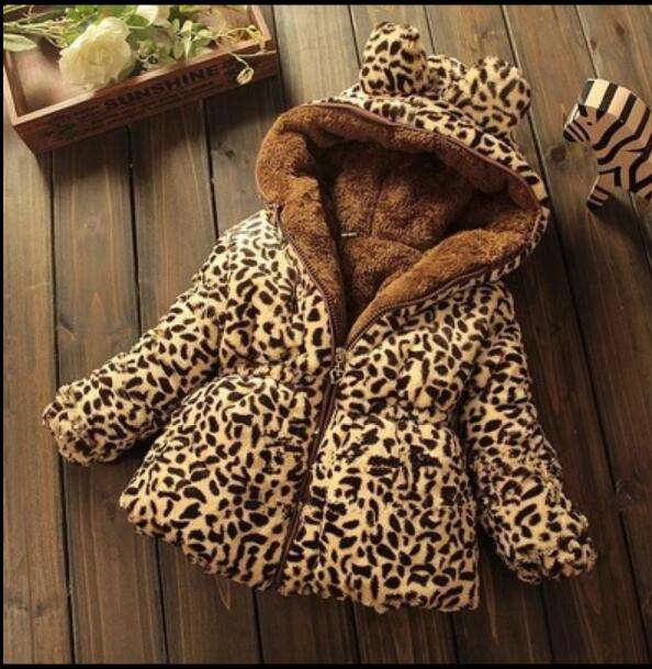 kids leopard jacket
